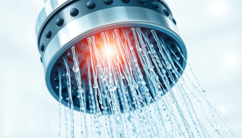 Effects of water pressure on hair health