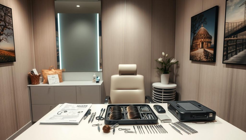 Hair Transplant Preparation