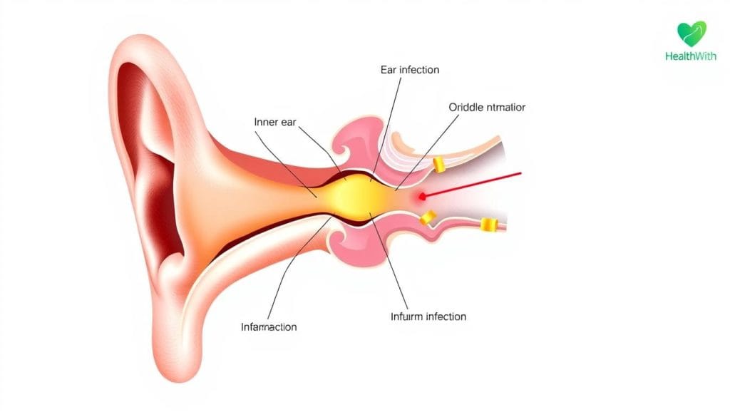 Ear Infection Points Diagram