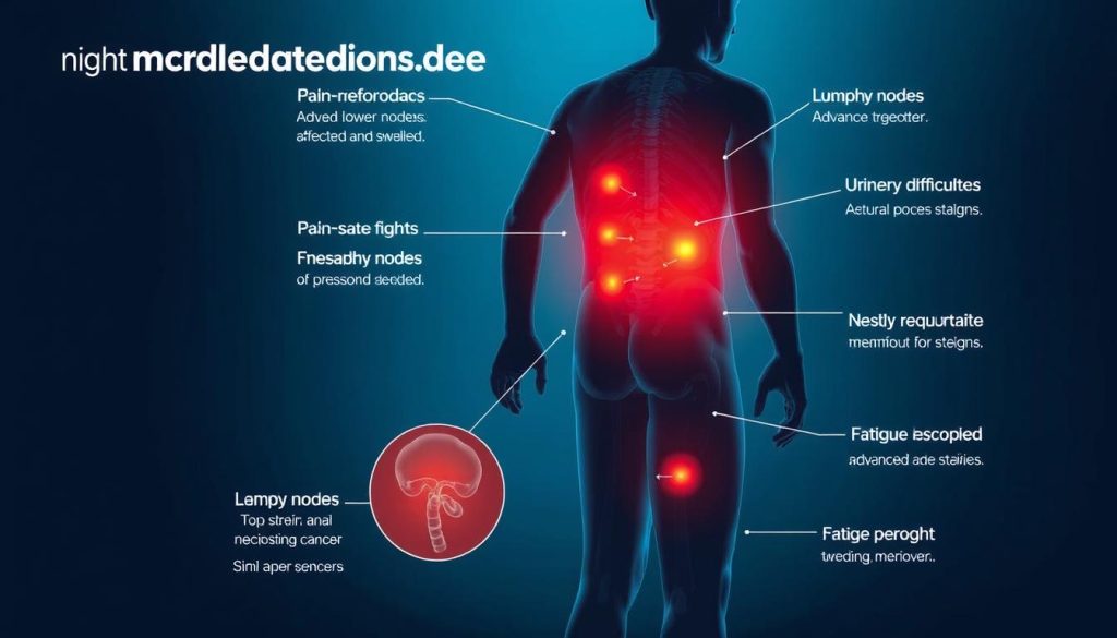 Advanced prostate cancer symptoms