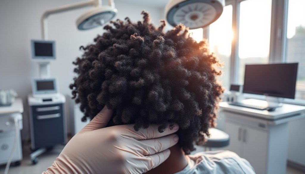 Afro hair transplant in Turkey