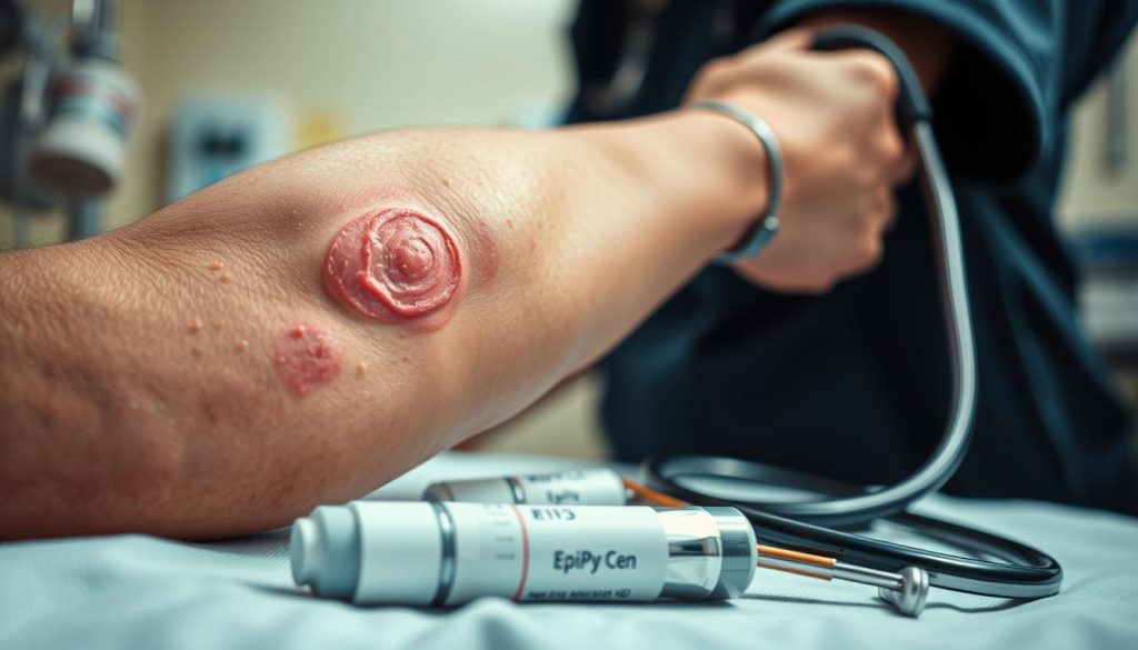 Anaphylactic reaction to latex