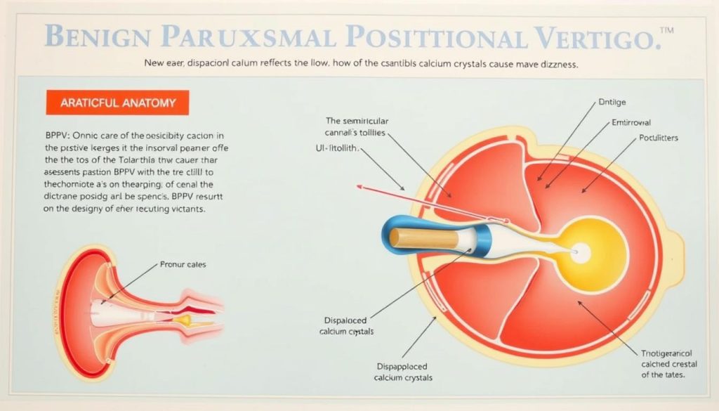 Benign Paroxysmal Positional Vertigo diagram