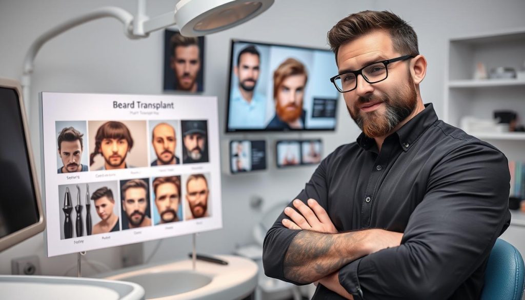 Choosing a qualified beard transplant surgeon