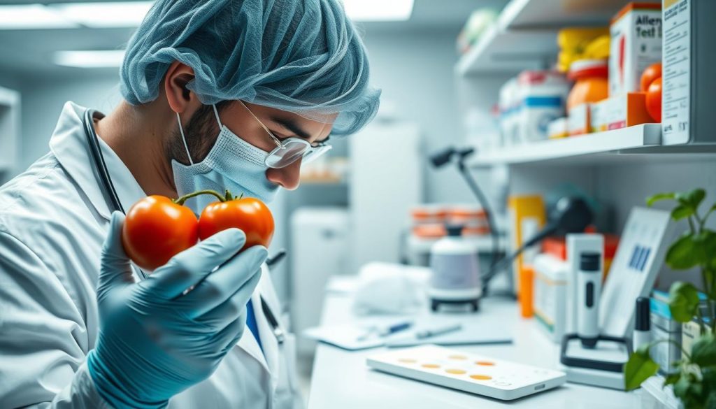 Diagnosing Tomato Allergy
