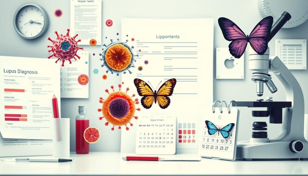Diagnosis process for lupus