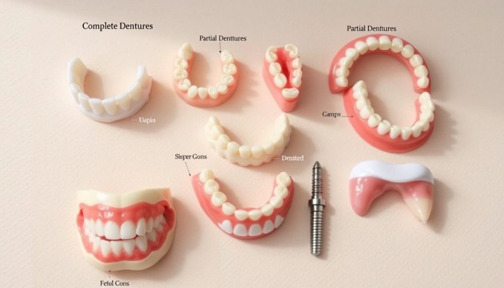Different Types of Dentures