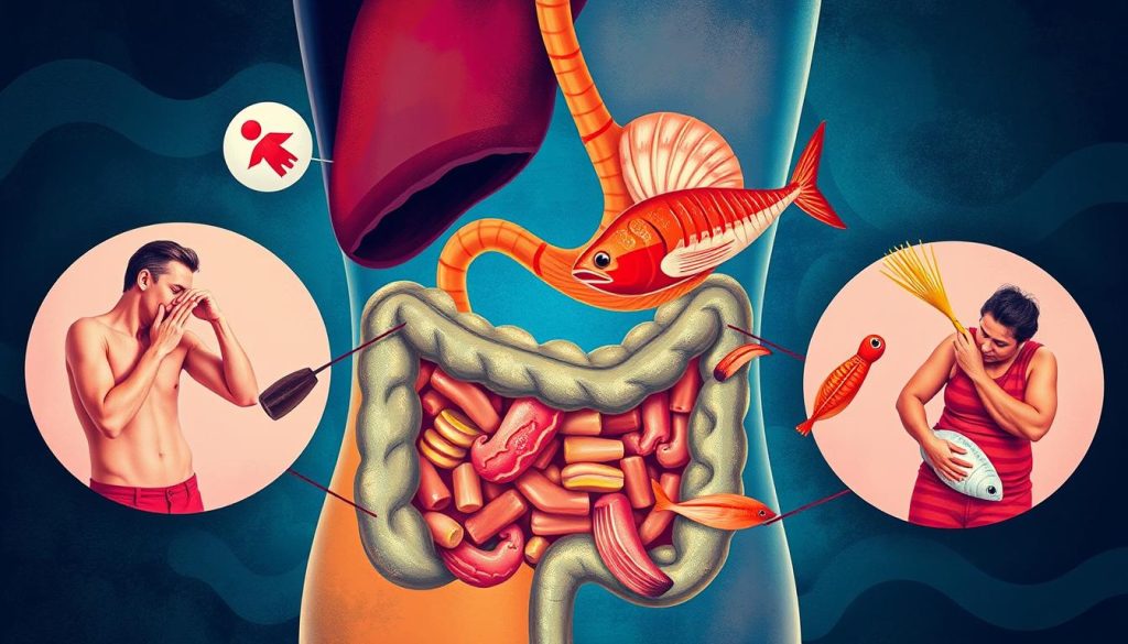 Digestive Symptoms of Seafood Allergy