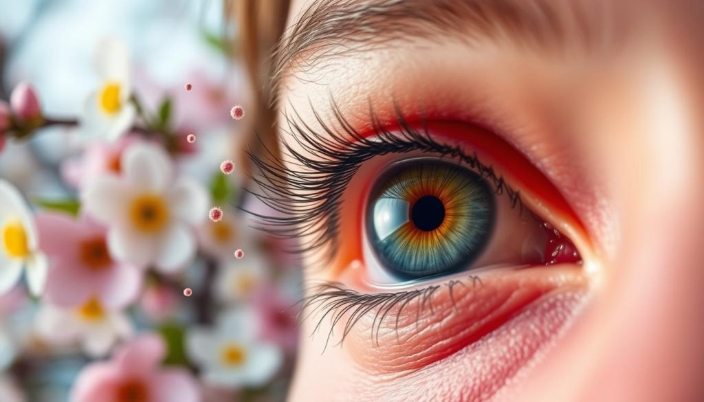 Early detection of eye allergies