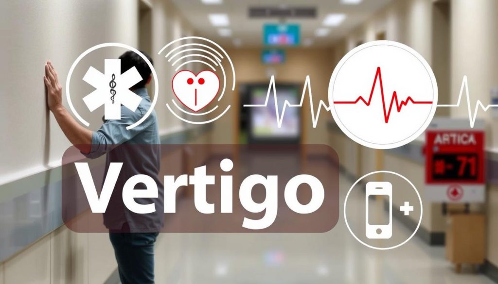 Emergency signs for vertigo