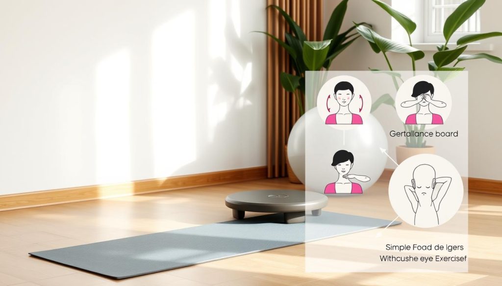 Exercises for vertigo relief