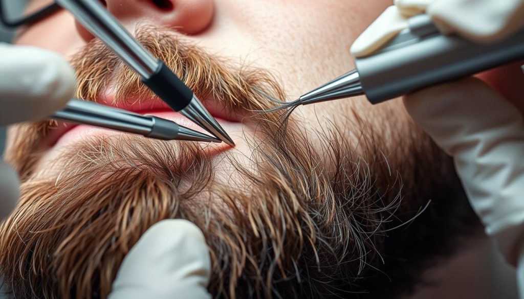 Follicular Unit Extraction for beard