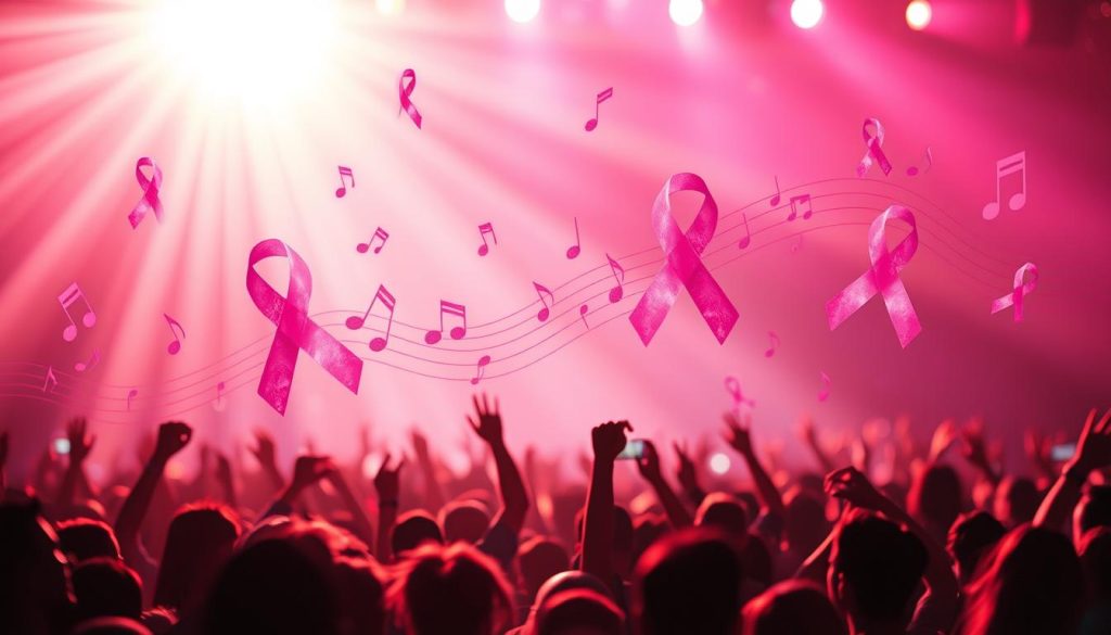 Kylie Minogue Cancer Awareness Initiatives