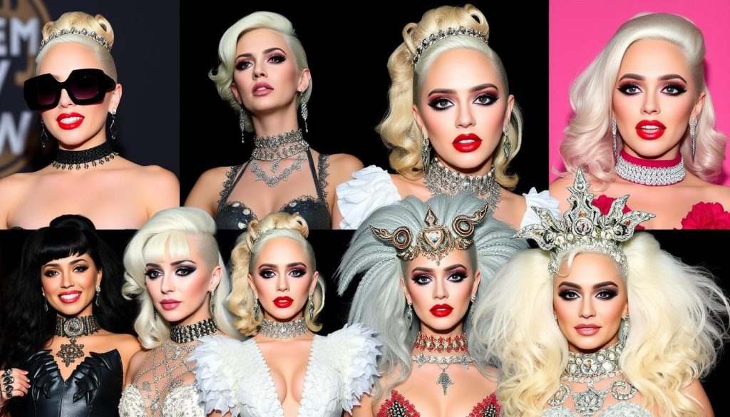 Lady Gaga aesthetic evolution