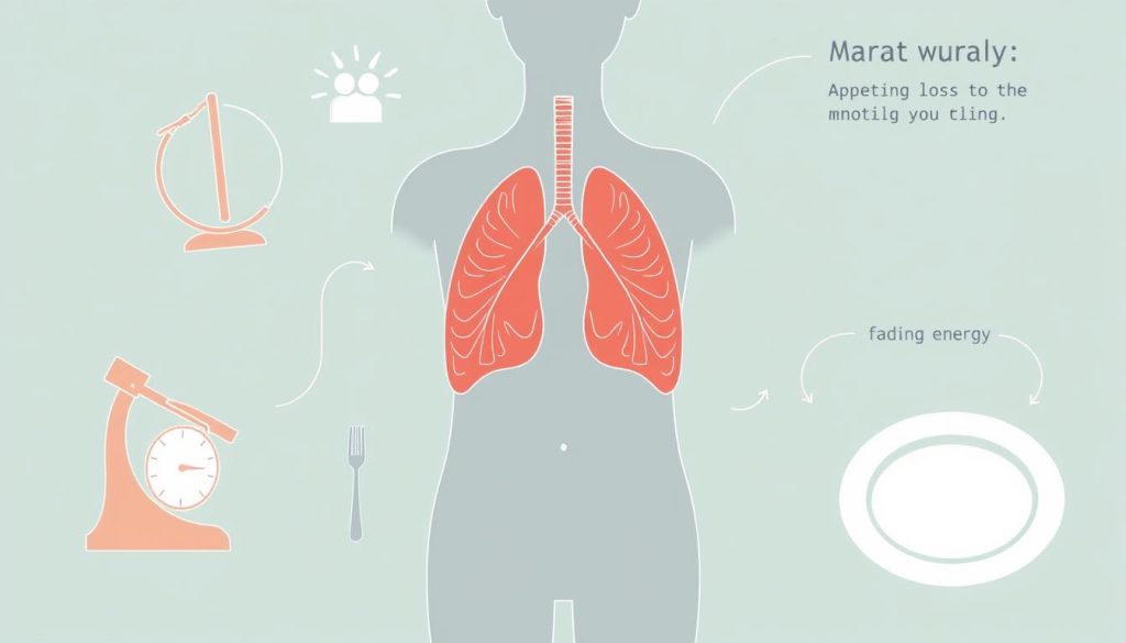 Lung Cancer Metabolism and Weight Changes
