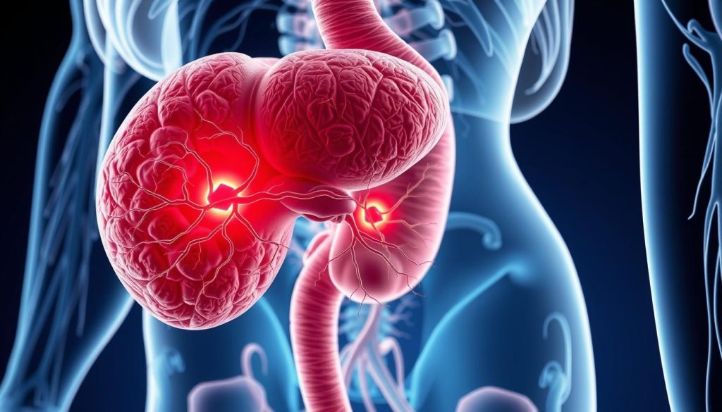 Lymph node involvement in prostate cancer spread
