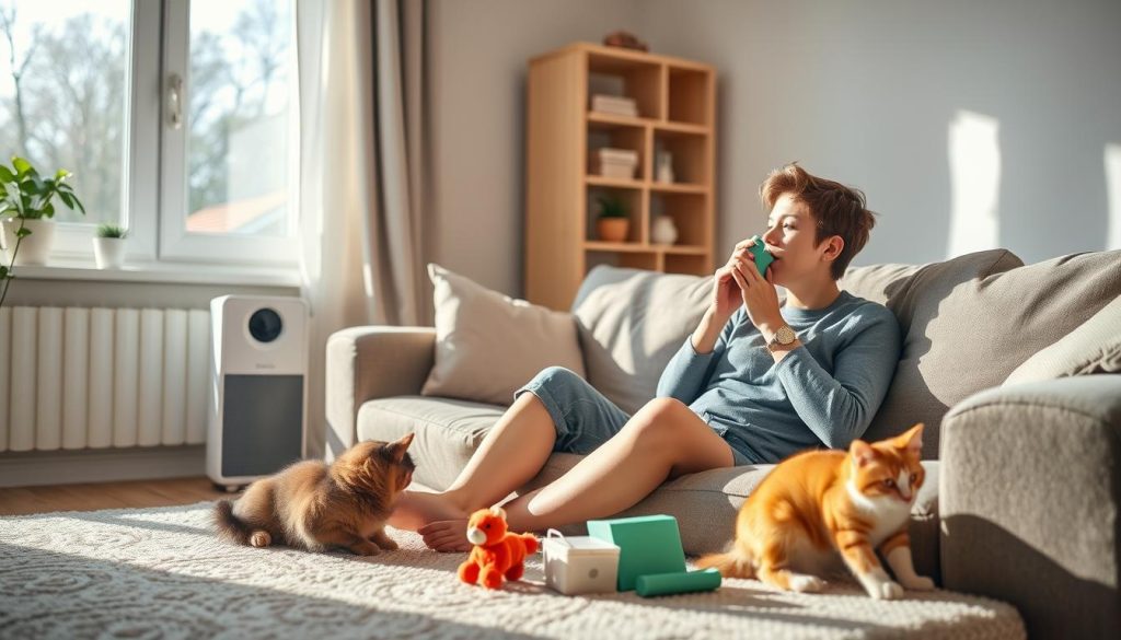 Managing Asthma from Cat Allergies