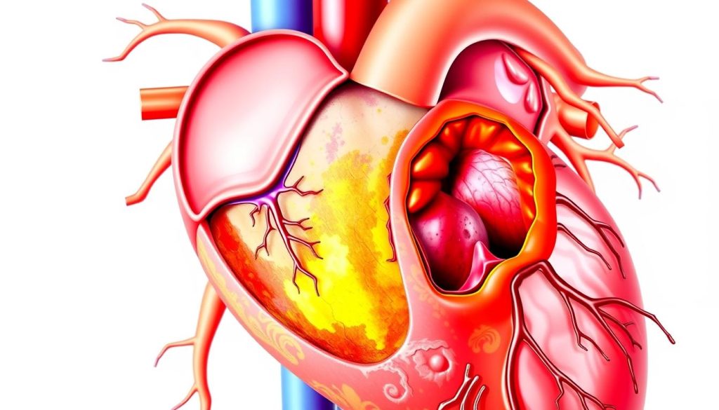 Myocardial infarction diagram