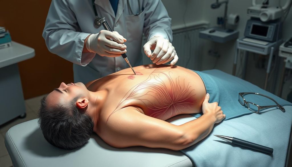 Prostate biopsy procedure