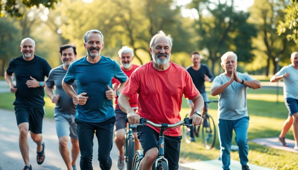 Prostate cancer exercise