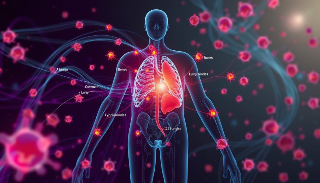 Prostate cancer metastasis pathways