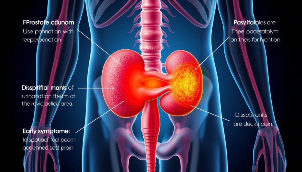 Prostate cancer stages and symptoms