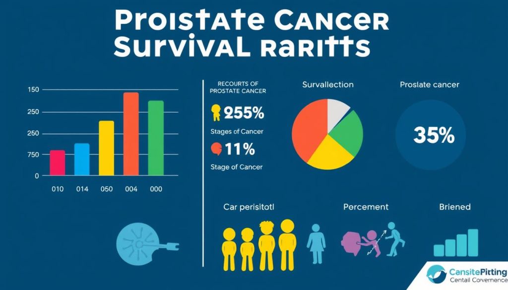 Prostate cancer survival rates chart