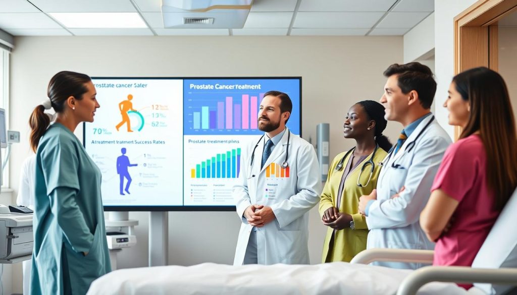 Prostate cancer treatment success rates