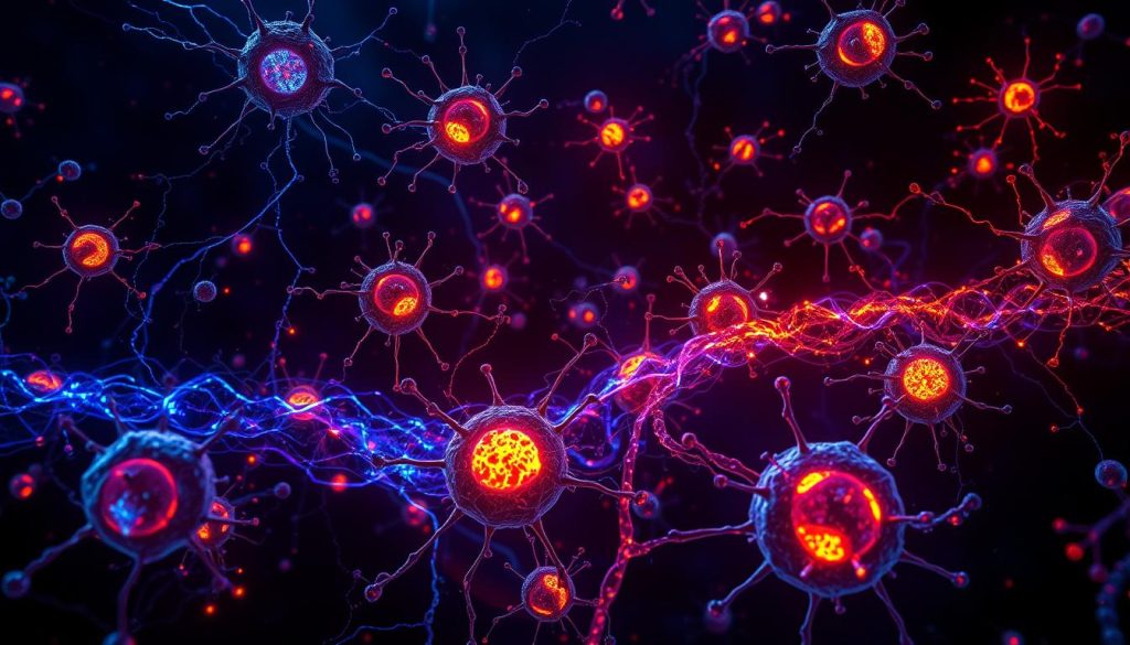 Protein phosphorylation in cancer cells