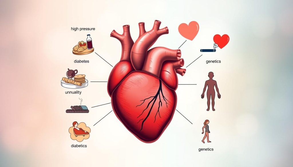 Risk factors for cardiovascular diseases