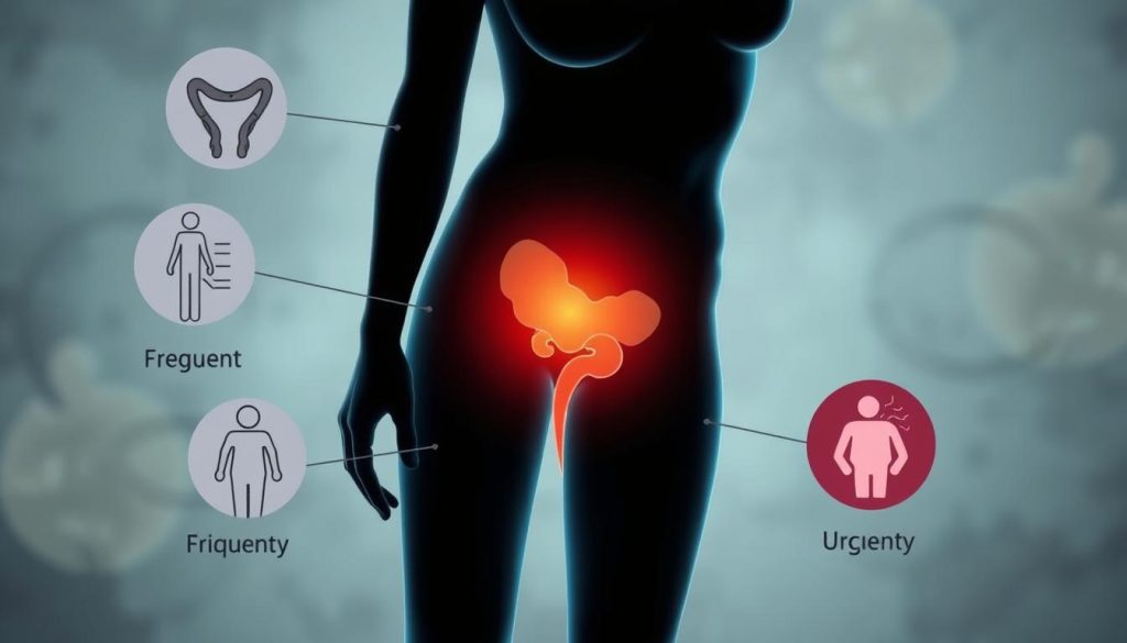 Urinary symptoms in prostate cancer