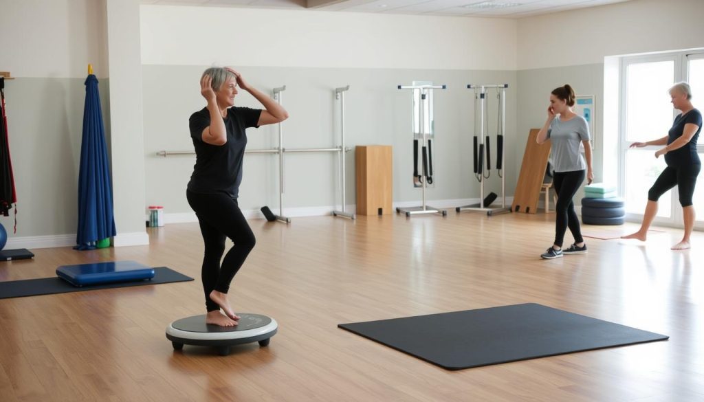 Vestibular rehabilitation exercises