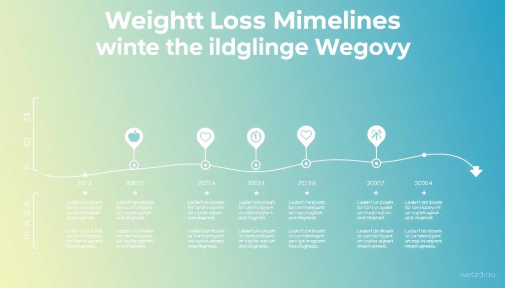 Wegovy weight loss milestones chart