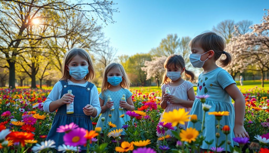 children's pollen allergies management