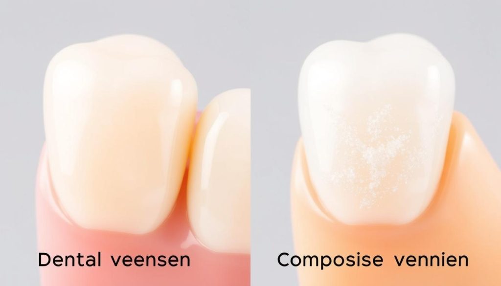 dental veneers vs composite veneers comparison