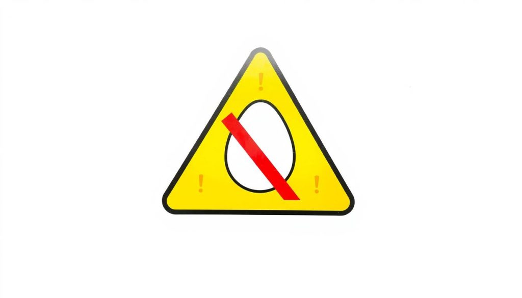 egg allergy symptoms