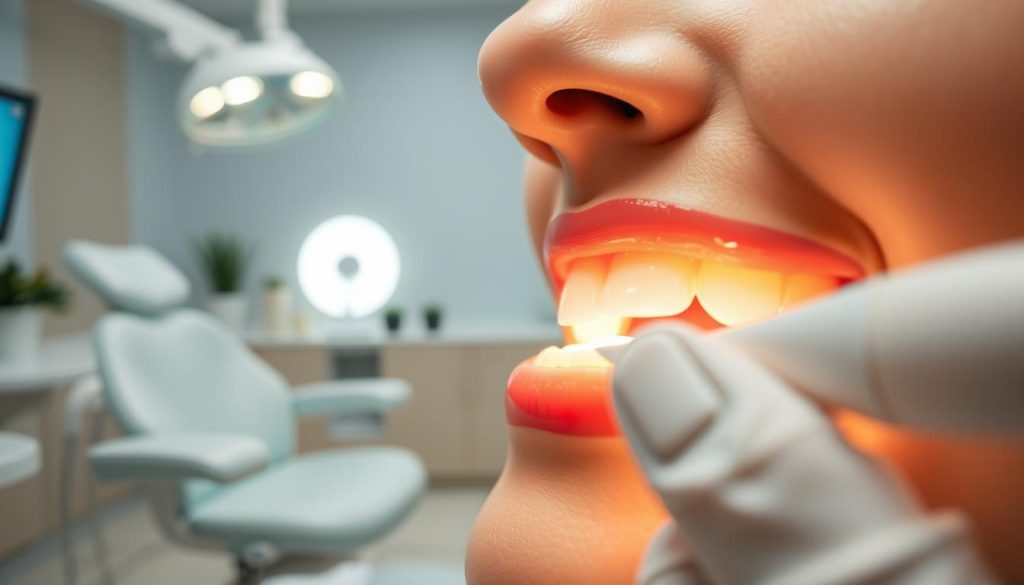 gentle whitening for sensitive teeth