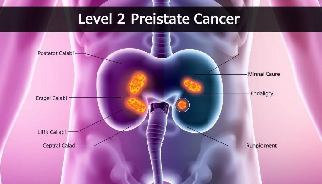 how serious is level 2 prostate cancer