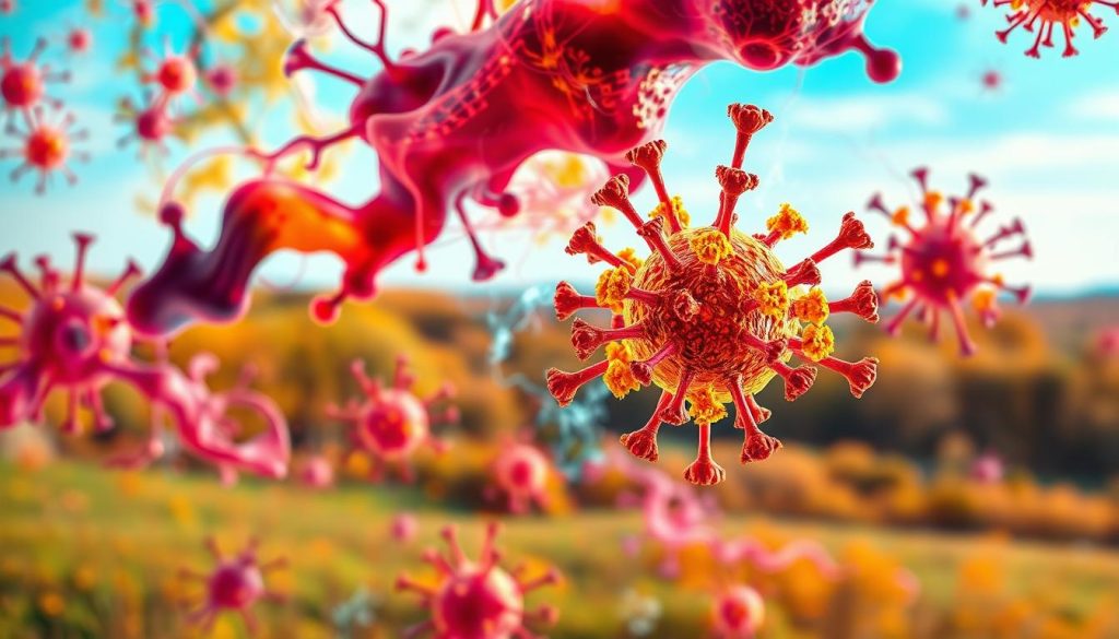 immune system reaction to pollen