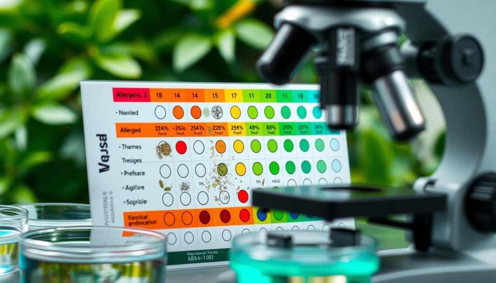 interpreting allergy test results