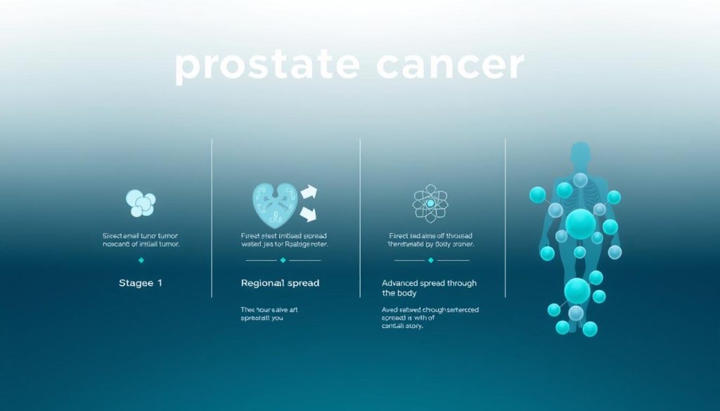 what are the 4 stages of prostate cancer