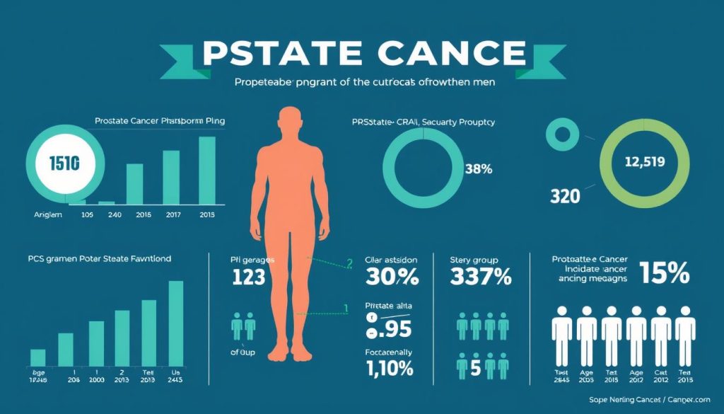 what percentage of men get prostate cancer