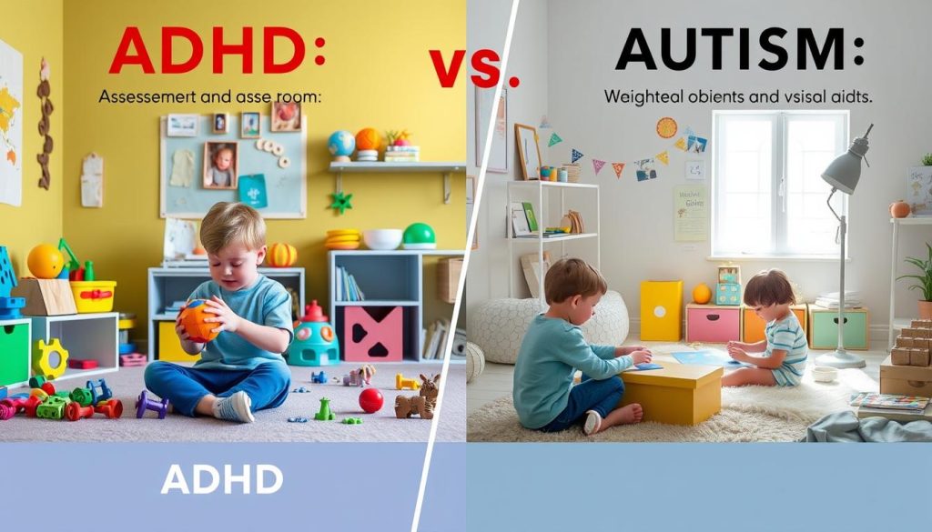 ADHD diagnosis and autism signs assessment