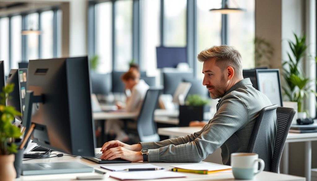 Adult with Asperger's in workplace