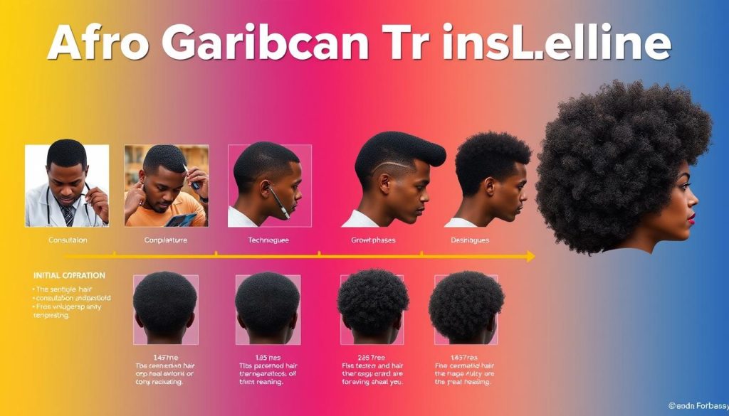 African hair transplantation timeline
