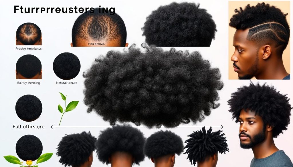 Afro hair transplant recovery timeline