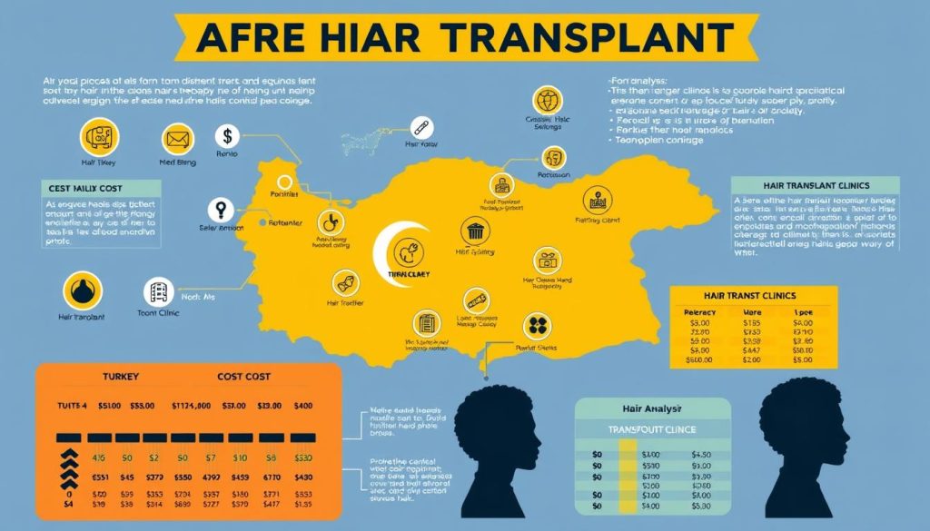 Afro hair transplant turkey cost analysis