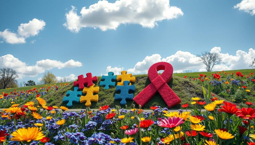 Autism awareness month in April