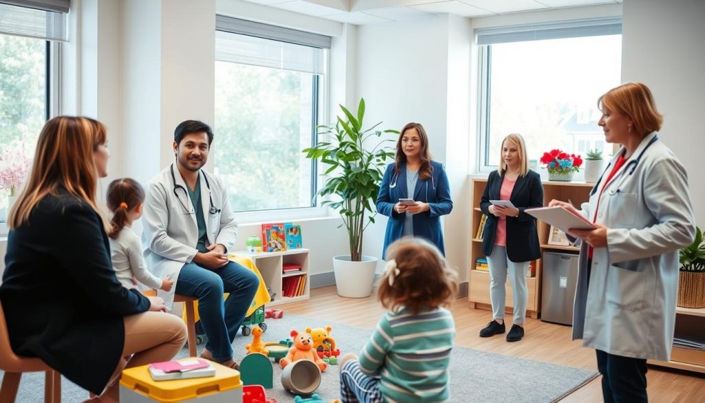 Autism diagnosis professionals