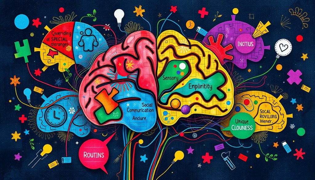 Autism spectrum disorder characteristics